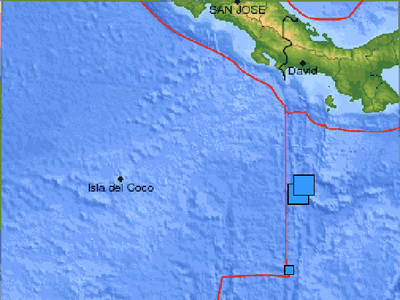 Cutremur puternic în Oceanul Pacific, la sud de Panama