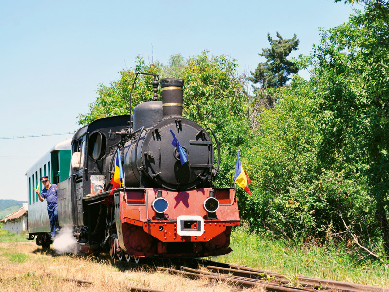 Dacă vă doriți o plimbare de weekend cu trenul cu abur