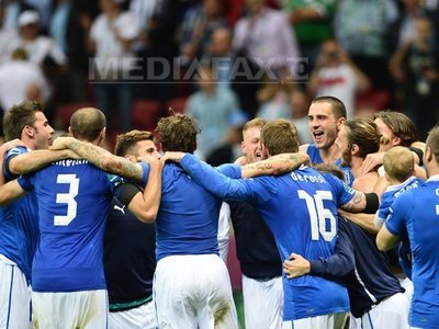 EURO 2012: ITALIA a învins GERMANIA, scor 2-1, și s-a calificat în finala de la Kiev