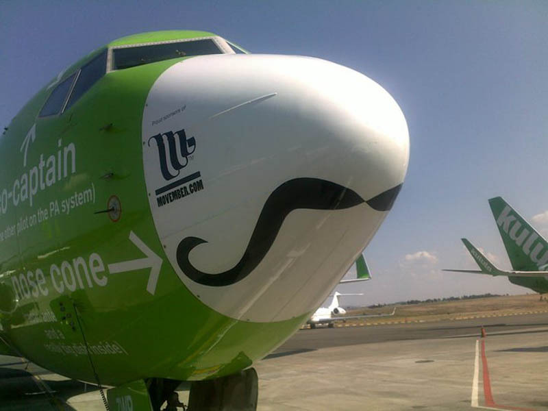 Strategie inedită de marketing: avionul despre care știi totul (GALERIE FOTO)