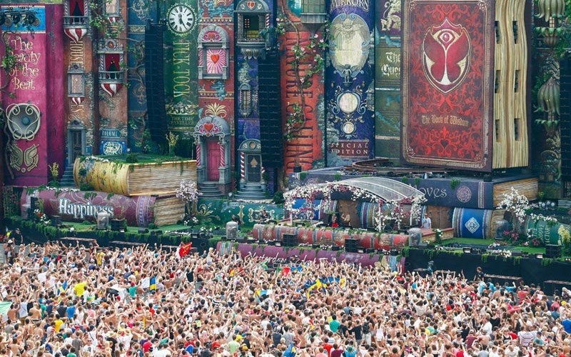 Poza zilei: Incredibila scenă de la Tomorrowland