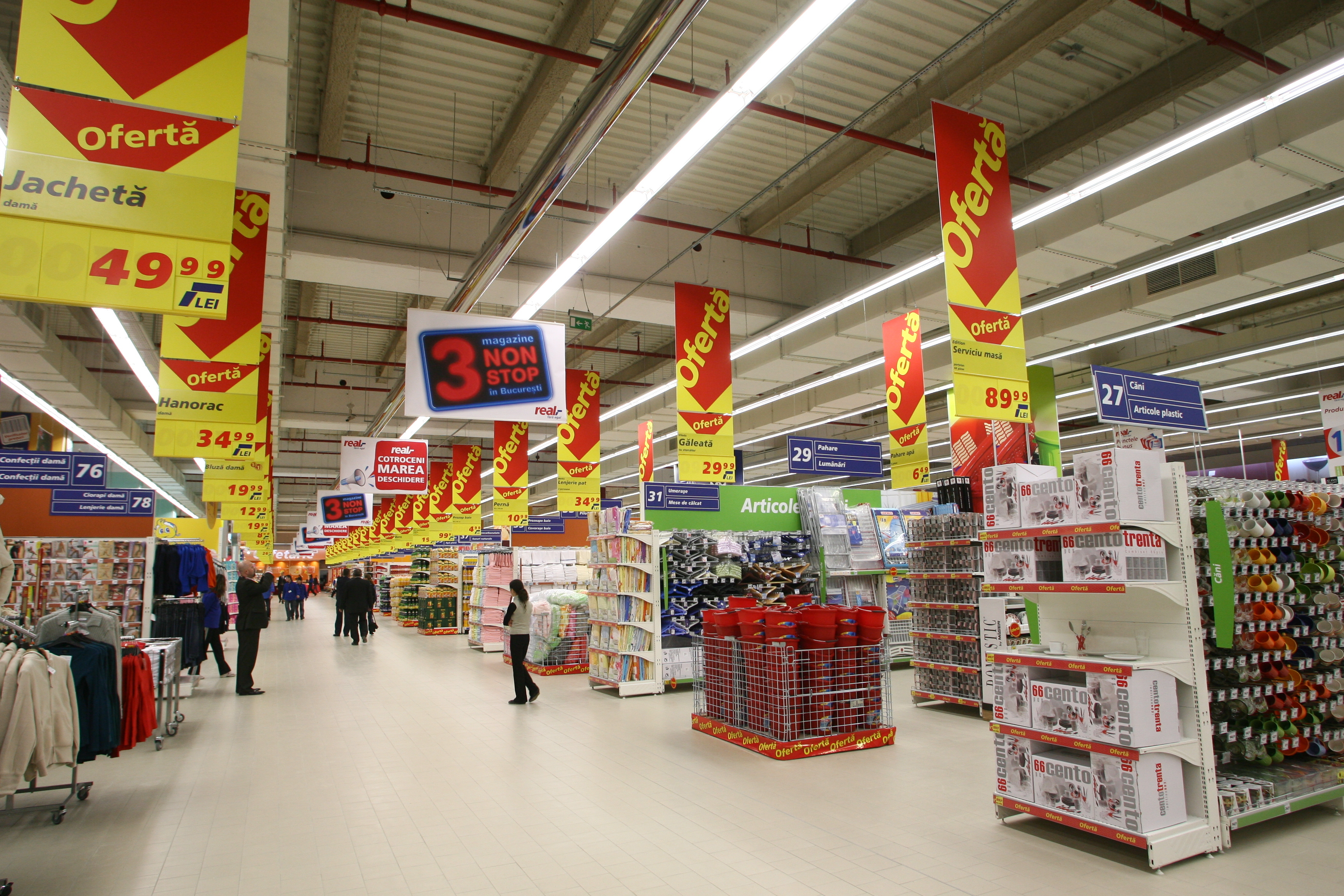 Real afișează prețuri minime pentru 2.000 de produse