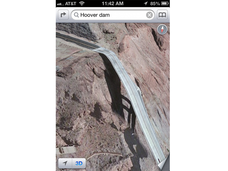 Cât de groaznice sunt hărțile de pe noul sistem de operare iOS6 (GALERIE FOTO)