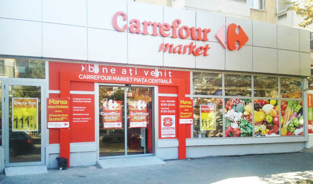Rețeaua de supermarketuri Carrefour ajunge la 59 de spații