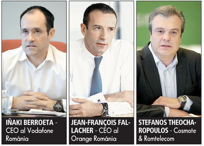 Șefii Vodafone, Orange și Cosmote&Romtelecom vorbesc la "ZF Digital’12"