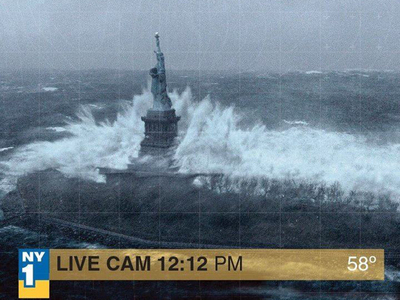 Internetul a fost invadat de poze false cu uraganul Sandy. Cum a ajuns Statuia Libertății sub ape sau un rechin în New York