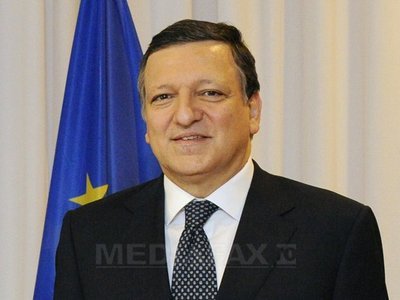 Jose Manuel Barroso, în România: Președintele Comisiei Europene a ajuns la Guvern pentru a discuta cu Ponta, înainte de Congresul PPE