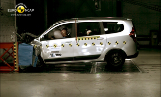 Dacia Lodgy a primit trei stele din cinci la testele de siguranță. Ce recomandă oficialii EuroNCAP și ce i-a dezamăgit cel mai mult