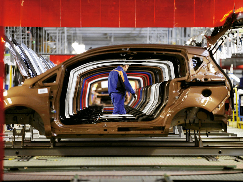 Craiova produce zilnic 500 de mașini Ford B-Max