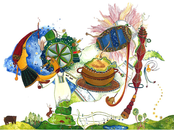 Logoul Google de Ziua Națională a României, desenat de Iasmina Maria Răceanu din Suceava