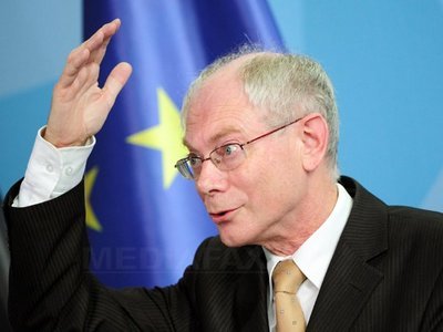 Președintele Consiliului UE, Herman Van Rompuy, se declară "foarte bucuros" de realegerea lui Barack Obama