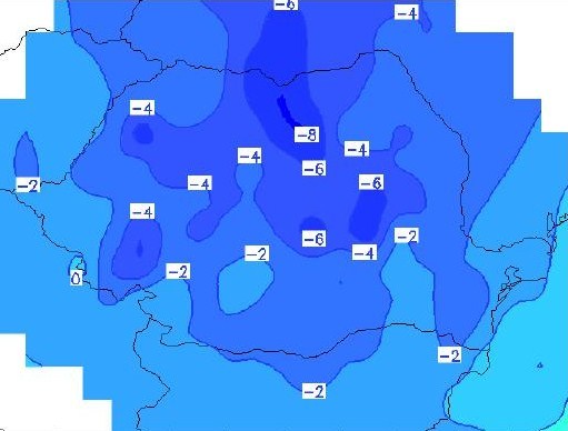 Cum va fi vremea si ce precipitatii vor fi pana in ianuarie 2013