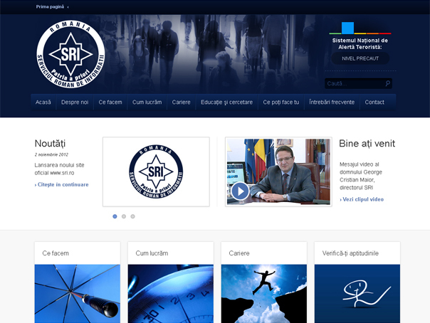 SRI și-a modernizat site-ul și are un motto nou: Patria a priori
