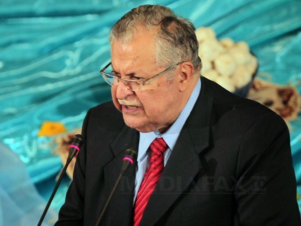 Președintele irakian a fost spitalizat de urgență