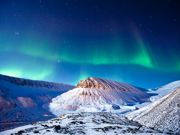 Imaginea zilei: aurora boreala