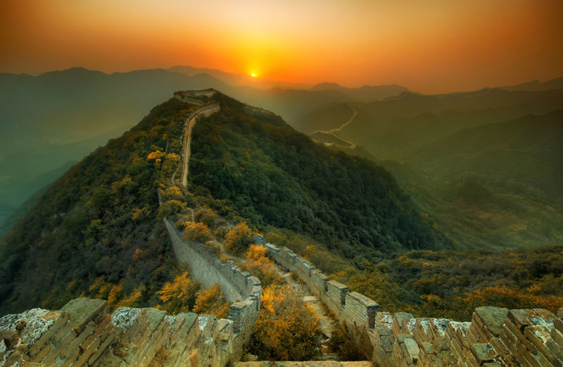 POZA ZILEI: Natura cucerește Marele Zid Chinezesc