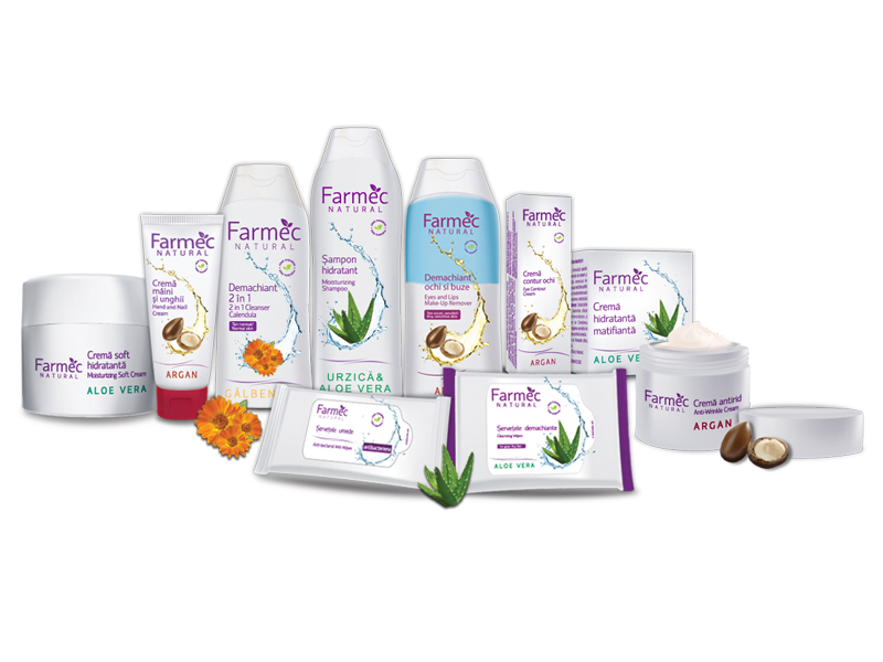 Farmec a lansat o nouă gamă: Farmec Natural