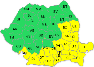 METEO. Cod galben de ninsori și viscol. Starea drumurilor în țară