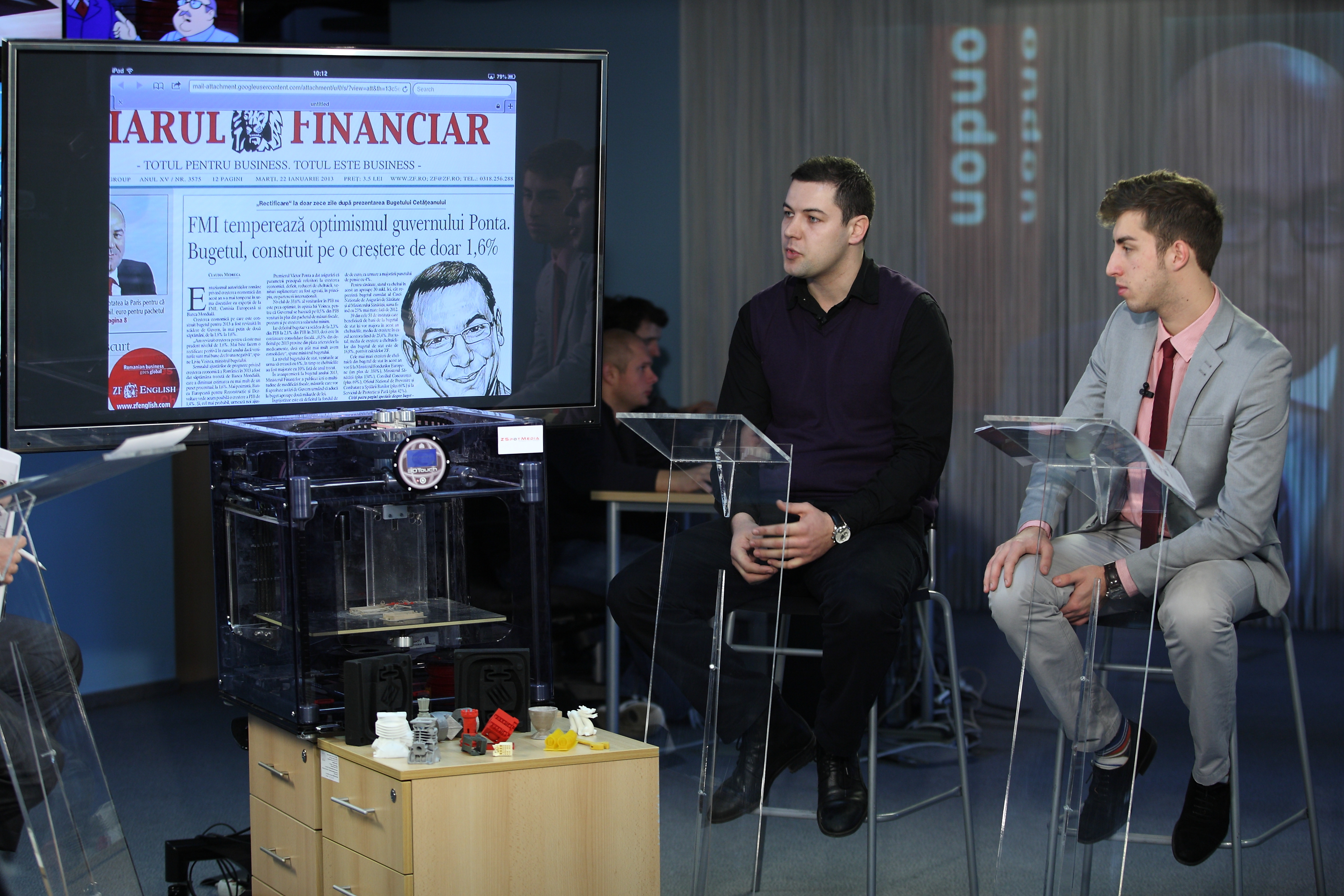 Cum se tipărește în direct un obiect 3D - ZF LIVE (VIDEO)