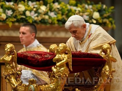 Papa se roagă pentru "darul păcii" în 2013