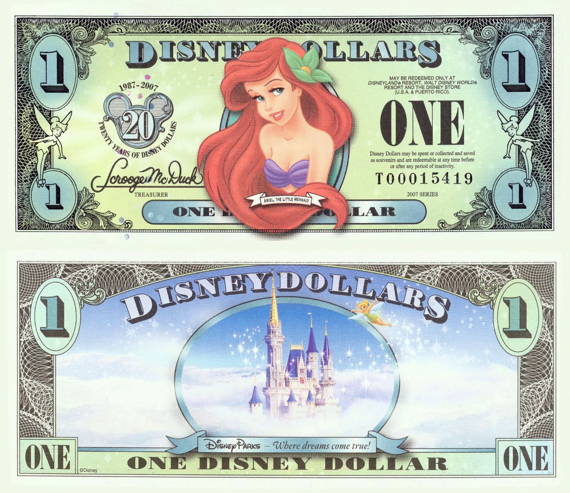 Știți cum arată bancnotele din Antarctica? Dar cele Disney?