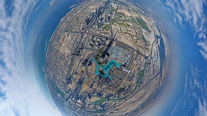 Cea mai tare vedere panoramică asupra unui oraș (VIDEO)