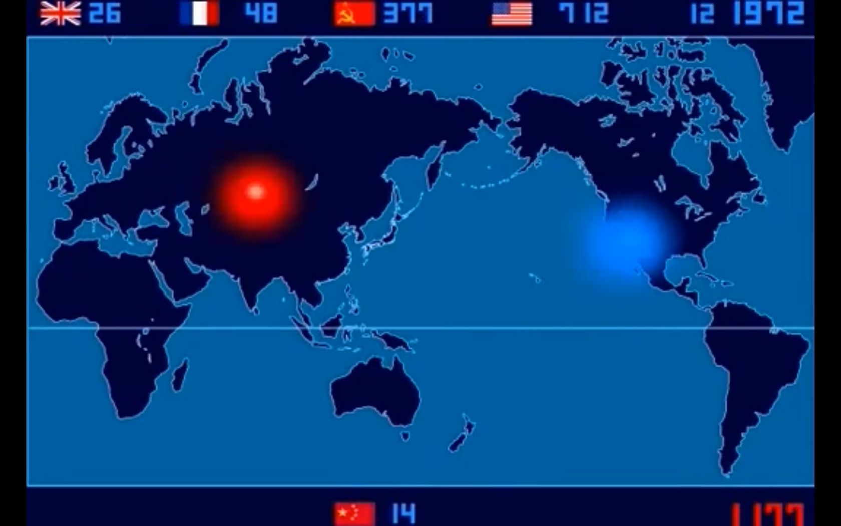 Un video de excepție despre lumea imbecilă în care trăim - 68 de ani de bombe și teste nucleare