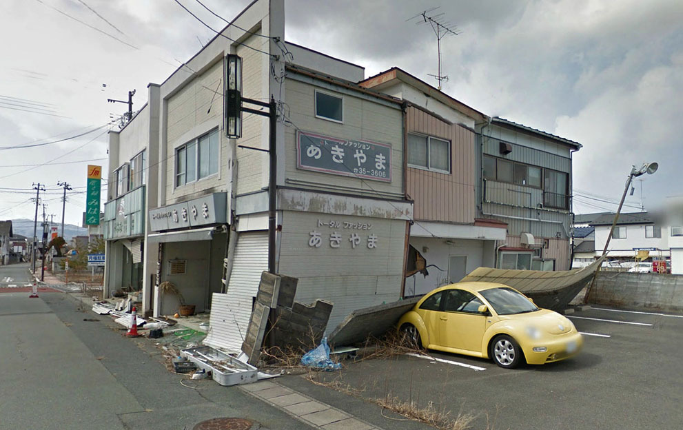 Google Street View în orașul fantomă japonez – GALERIE FOTO