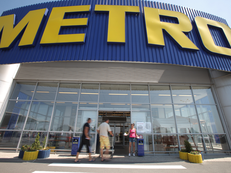 Vânzările Metro Cash & Carry România au scăzut ușor în 2012