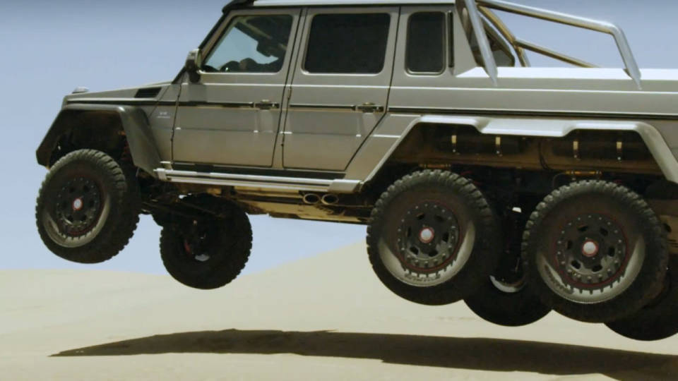 6x6 - noul panzer nemțesc de la Mercedes-Benz G63 AMG (FOTO+VIDEO)