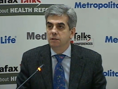 Ministrul Sănătății, Eugen Nicolăescu, vorbește la Conferința Mediafax Talks about Health Reform - LIVE VIDEO