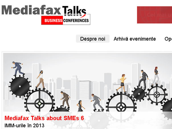 Miniștrii Grapini și Teodorovici discută situația IMM-urilor la conferința Mediafax Talks about SMEs