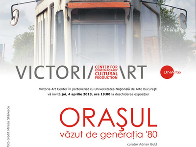 Expoziția "Orașul văzut de generația '80", de joi în Capitală
