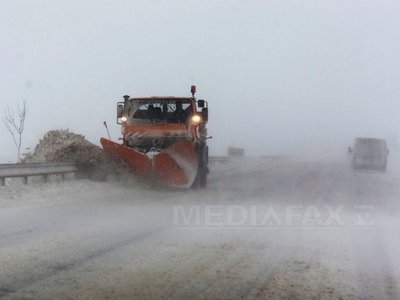 COD PORTOCALIU de vânt. Avertizarea cod galben de ninsoare și viscol a intrat în vigoare de la ora 08:00