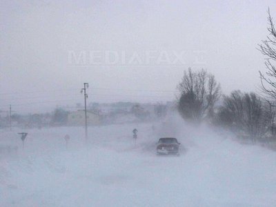 NINSORI ȘI VISCOL: Circulație îngreunată în mai multe zone, din cauza zăpezii. Lista drumurilor afectate