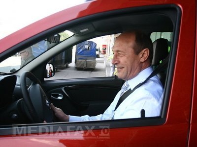 Președintele Băsescu a fost implicat într-un ACCIDENT