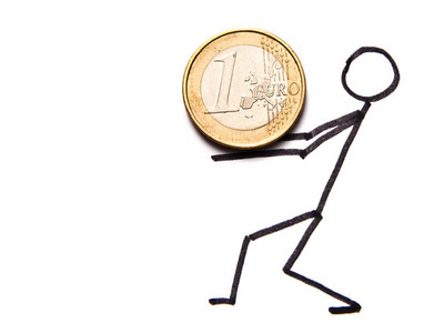 Referința BNR a coborât luni la 4,3806 lei/euro