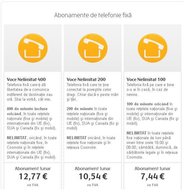 Romtelecom iese la atac cu apeluri nelimitate către Cosmote și orice altă rețea fixă națională