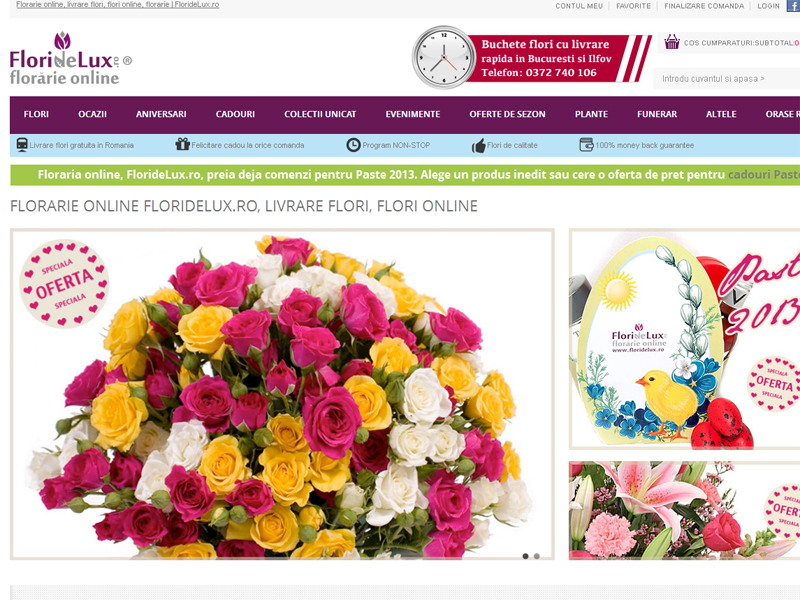 FlorideLux: Cadourile de Paște, o piață de 600.000 de euro