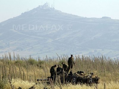 Focuri de armă dinspre Siria au atins înălțimile Golan, anunță armata israeliană