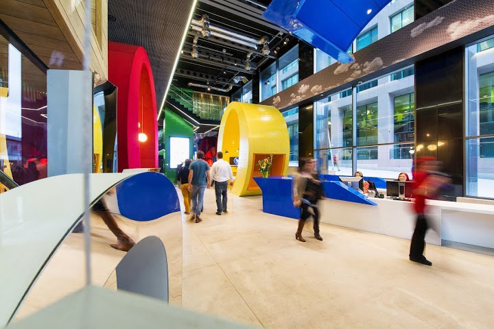 Cum arată sediul Google din Dublin, oaza fiscală a miliardarilor americani . Galerie Foto