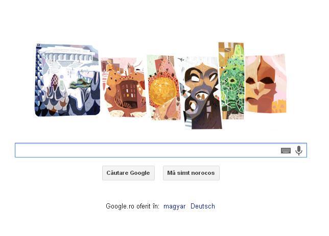 Antoni Gaudi, arhitectul celor mai celebre clădiri din Spania, aniversat de Google