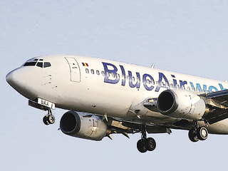 Blue Air mărește numărul zborurilor spre Italia și Belgia în orarul de iarnă