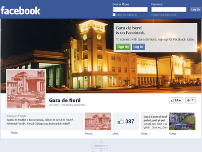 Gara de Nord are pagină de Facebook, iar SOSIRILE ȘI PLECĂRILE pot fi văzute online, în timp real