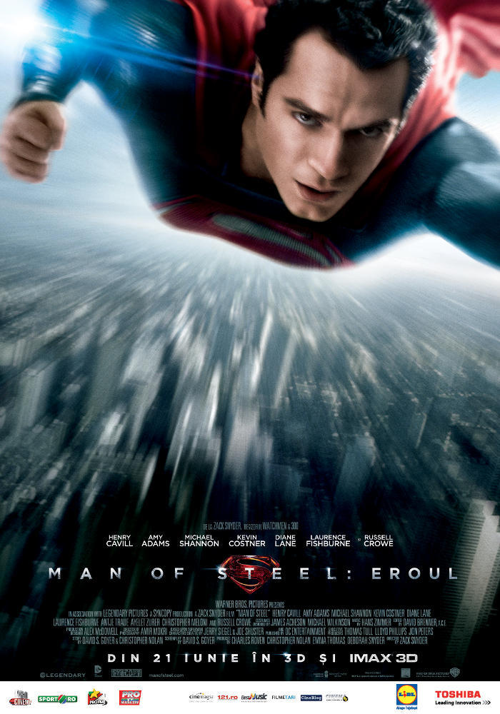 Ce vedem la cinema: "Man of Steel: Eroul" (GALERIE FOTO, VIDEO)