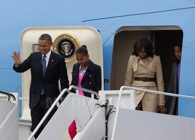Barack Obama a sosit în Irlanda de Nord. Președintele SUA va discuta cu Vladimir Putin despre Siria