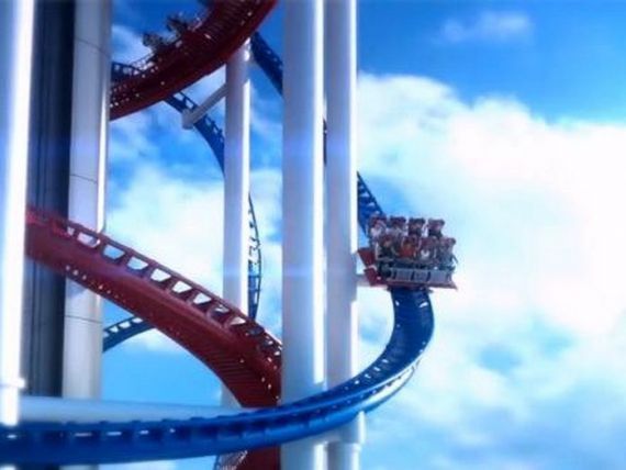 Construiesc un rollercoaster atât de înalt, încât au nevoie de aprobarea Federației Aviatice