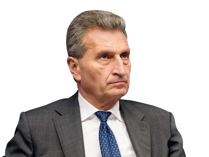 Gunther Oettinger și elefanții din camera Europei