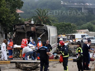 TRAGEDIA FEROVIARĂ din SPANIA - Corlățean: Nu sunt victime cetățeni români