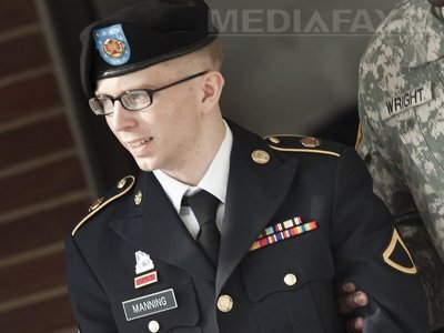 Bradley Manning, "cârtița" WikiLeaks, își așteaptă verdictul
